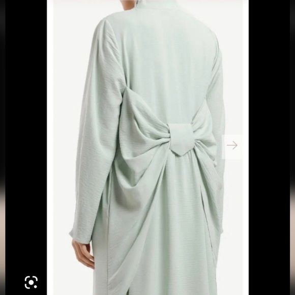 Bow loose dress or abaya size Large - Picture 2 of 11